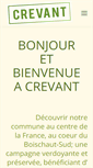 Mobile Screenshot of crevant.fr