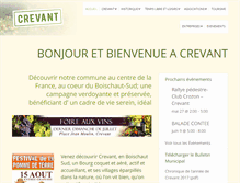 Tablet Screenshot of crevant.fr